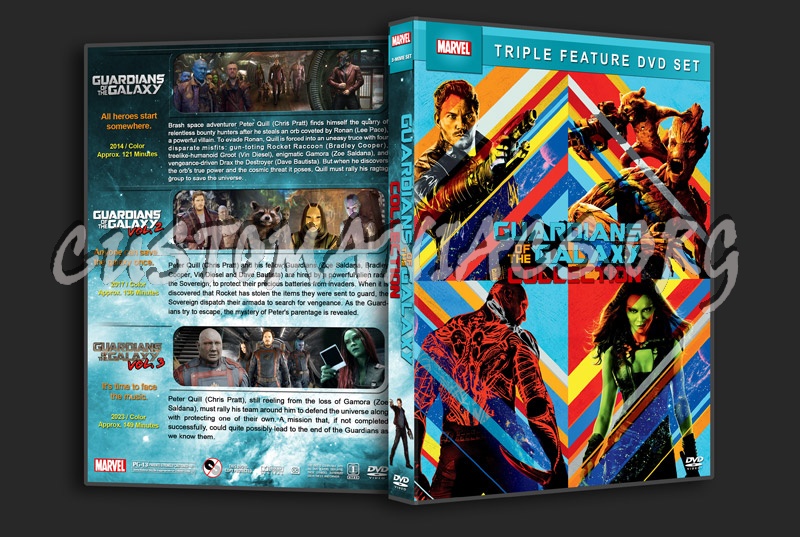 Guardians of the Galaxy Collection dvd cover