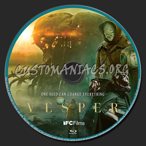 Vesper blu-ray label