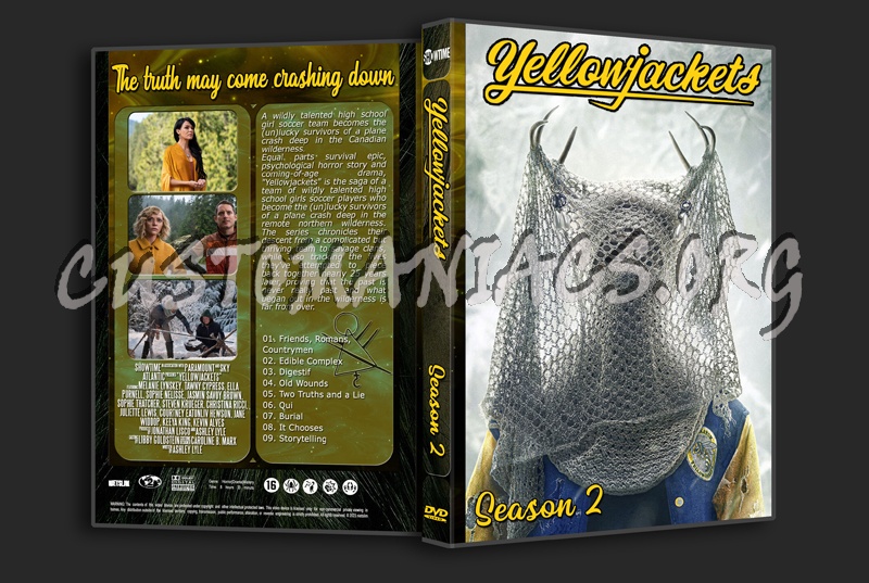 Yellowjackets season 2 dvd cover