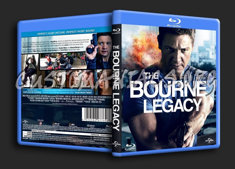 The Bourne Legacy blu-ray cover