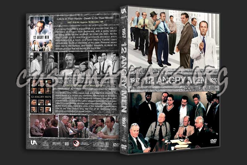 12 Angry Men Double Feature dvd cover