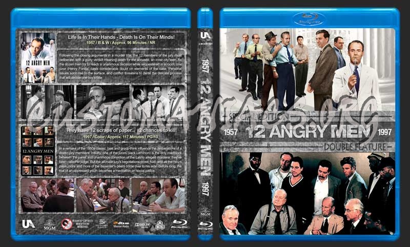 12 Angry Men Double Feature blu-ray cover