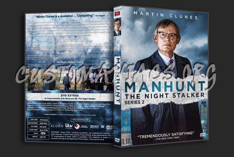 Manhunt: The Night Stalker dvd cover