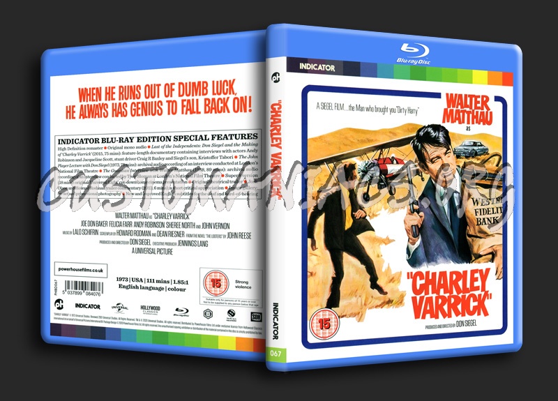 Charley Varrick blu-ray cover