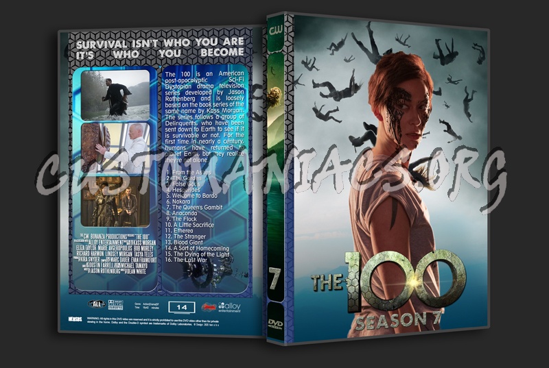 The 100 full series with spine dvd cover