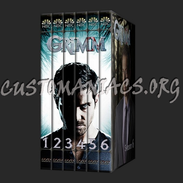 Grimm - Full Series (spanning spine) dvd cover