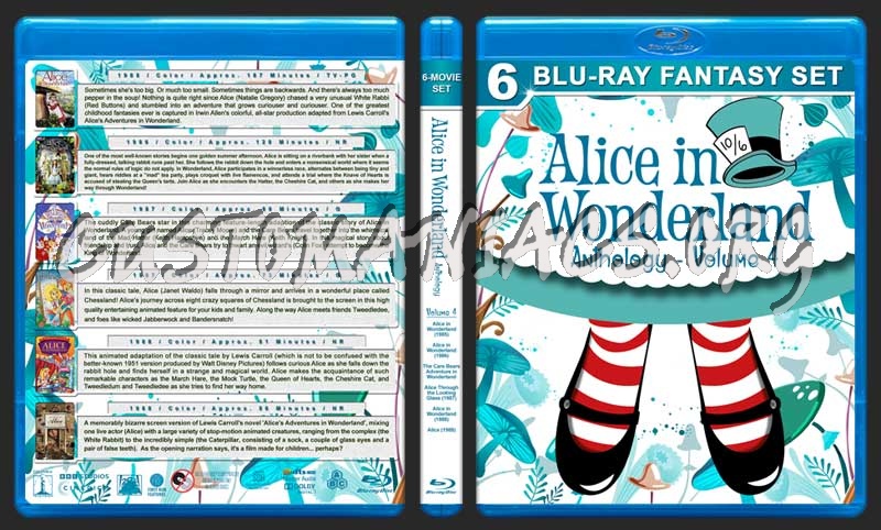 Alice in Wonderland Anthology - Volume 4 blu-ray cover