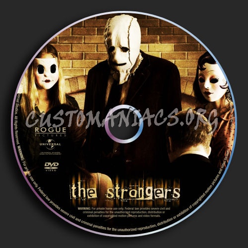 The Strangers dvd label