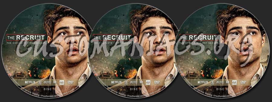 The Recruit - Season 1 dvd label