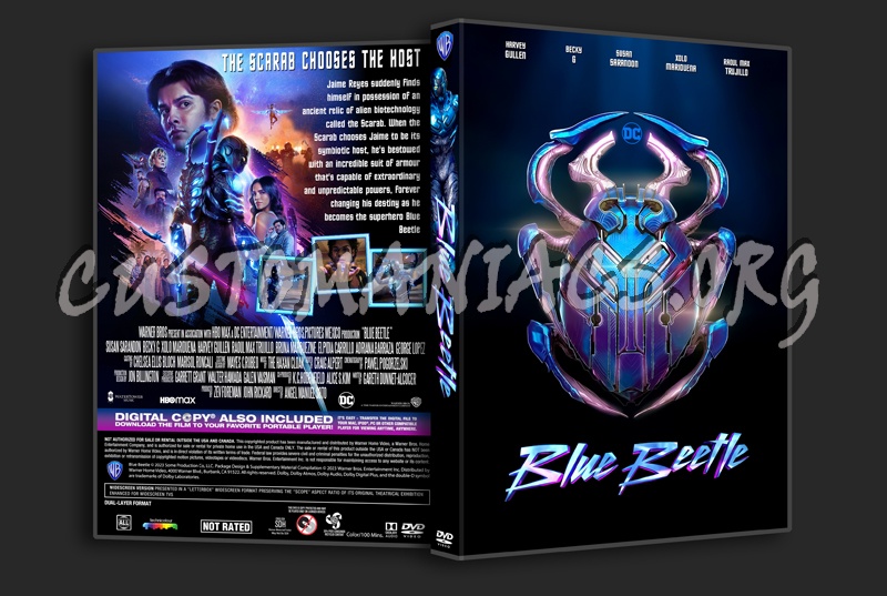 Blue Beetle dvd cover - DVD Covers & Labels by Customaniacs, id: 287709  free download highres dvd cover