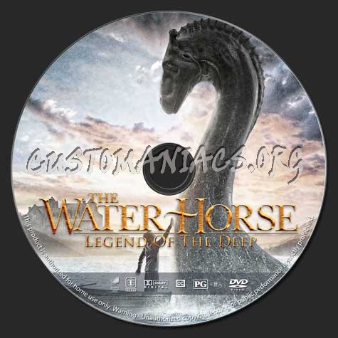 The Water Horse dvd label