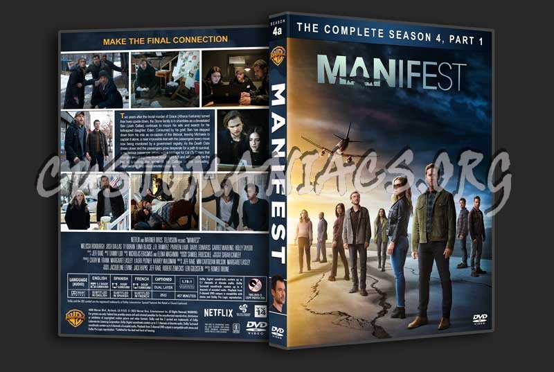 Manifest - Season 4, part 1 dvd cover