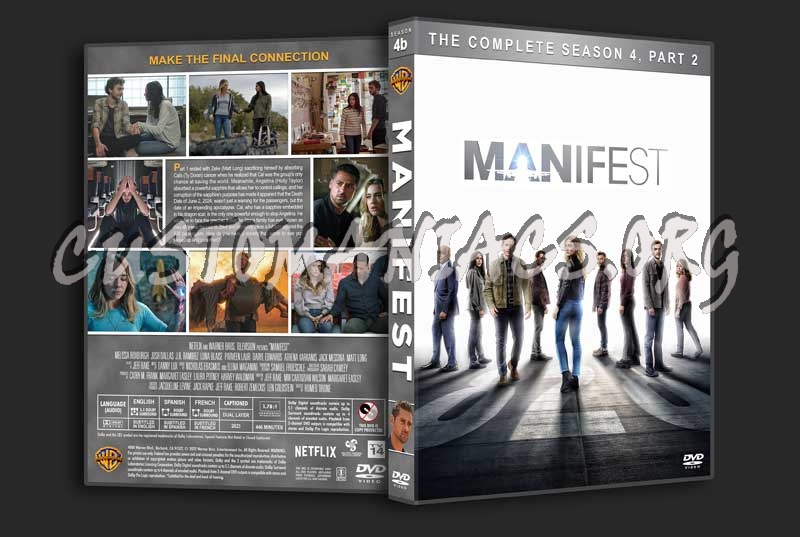 Manifest - Season 4, part 2 dvd cover