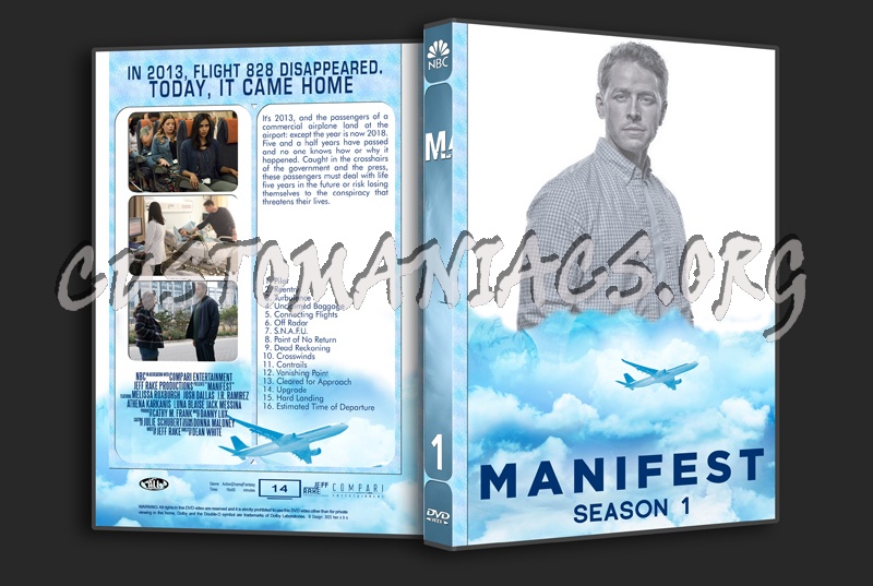 Manifest - Full Series (spanning spine) dvd cover