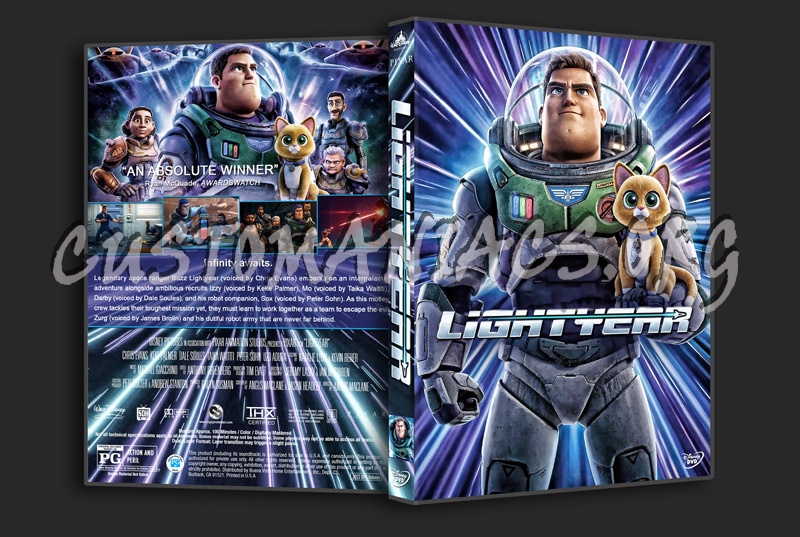 Lightyear dvd cover