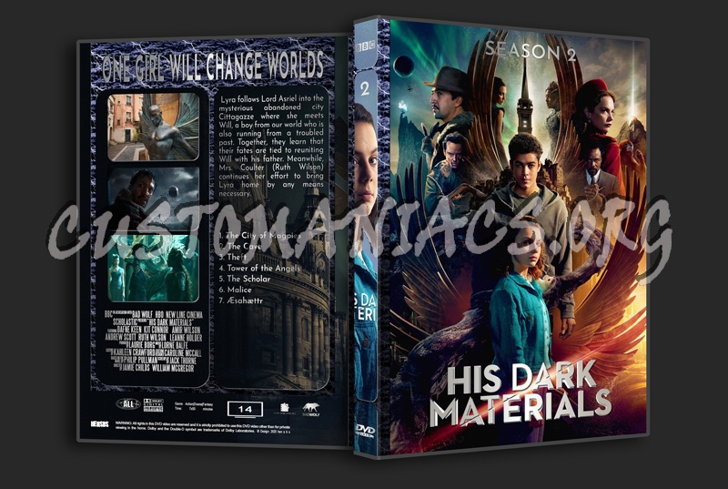 His Dark Materials - Complete Series (spanning spine) dvd cover