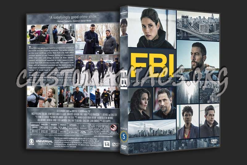 FBI - Season 5 dvd cover