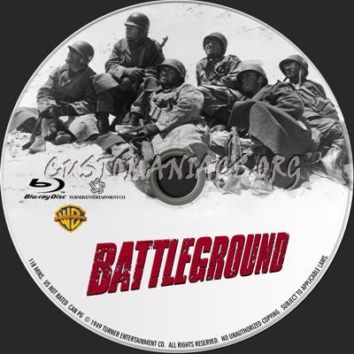 Battleground (1949) blu-ray label