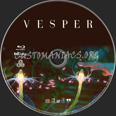 Vesper (2022) blu-ray label