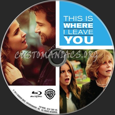 This is Where I Leave You (2014) blu-ray label