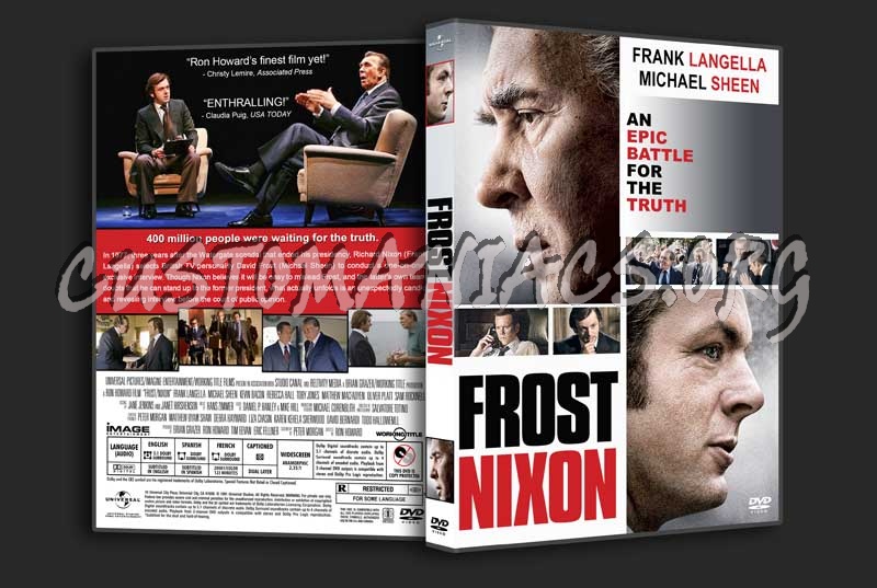 Frost Nixon dvd cover