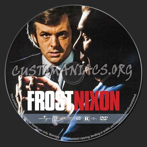 Frost Nixon dvd label