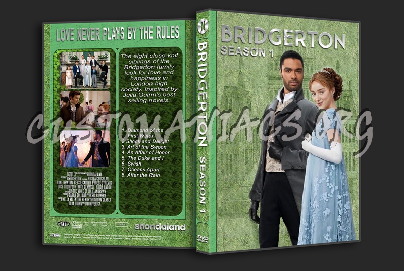 Bridgerton - Series 1 dvd cover