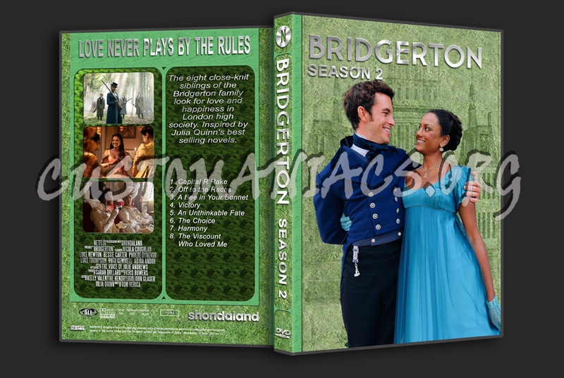 Bridgerton - Series 2 dvd cover