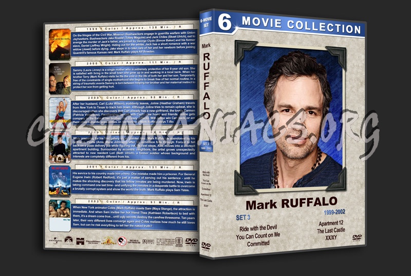 Mark Ruffalo Film Collection - Set 3 (1999-2002) dvd cover