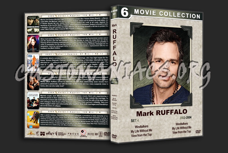 Mark Ruffalo Film Collection - Set 4 (2002-2004) dvd cover