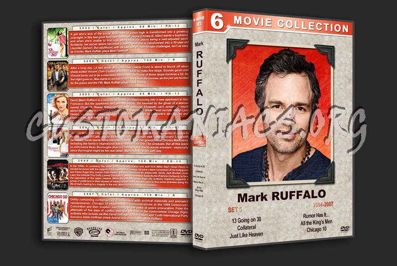 Mark Ruffalo Film Collection - Set 5 (2004-2007) dvd cover