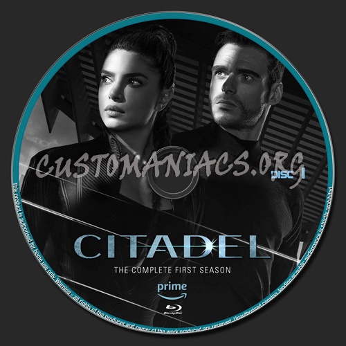 Citadel Season 1 blu-ray label