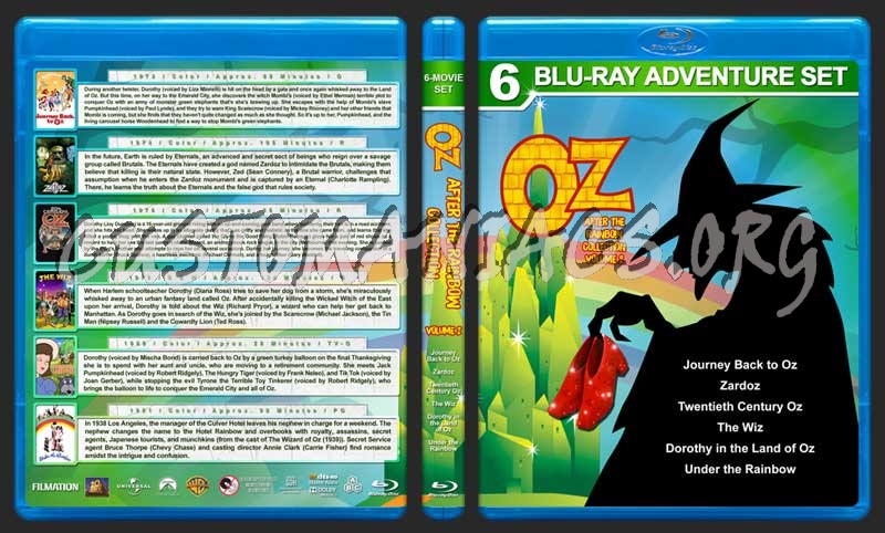 Oz After the Rainbow Collection - Volume 2 blu-ray cover