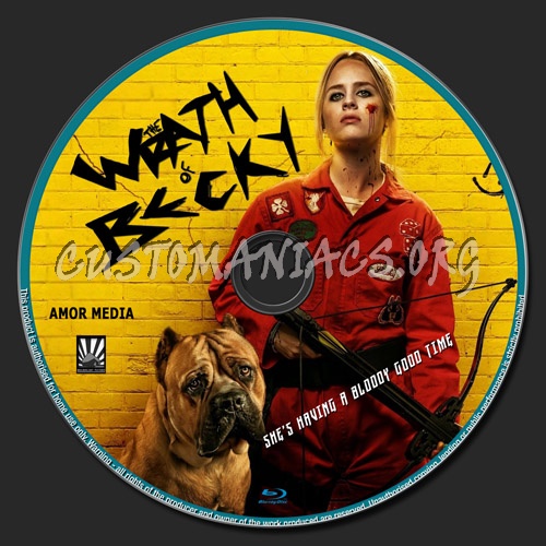 The Wrath Of Becky blu-ray label