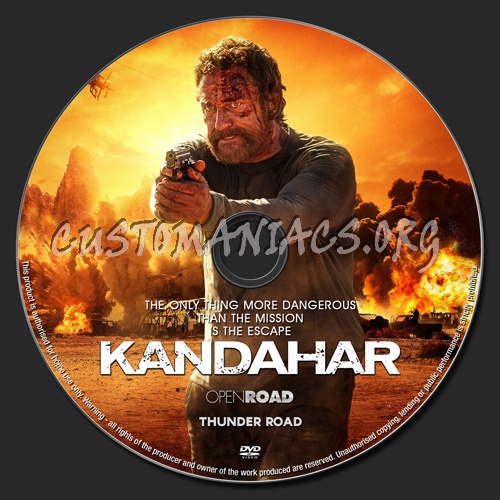 Kandahar dvd label