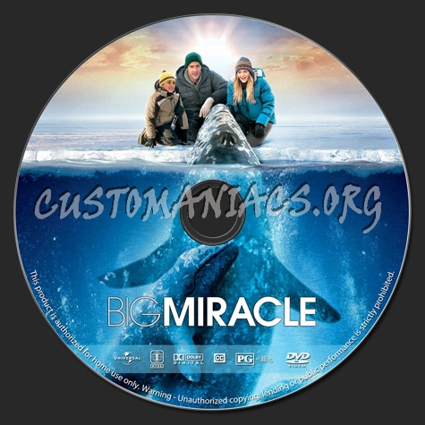 Big Miracle dvd label