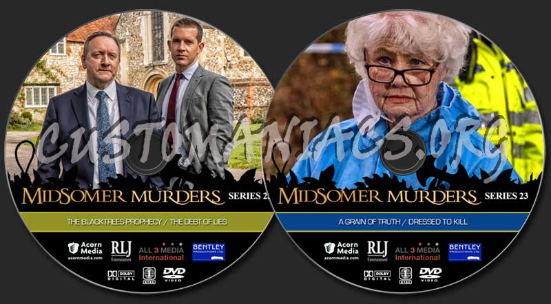 Midsomer Murders - Series 23 dvd label