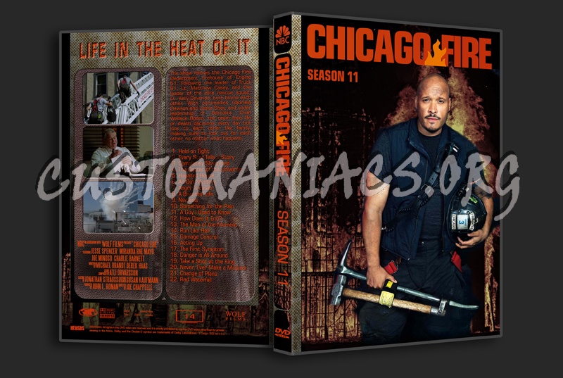 Chicago Fire - Season 11 dvd cover