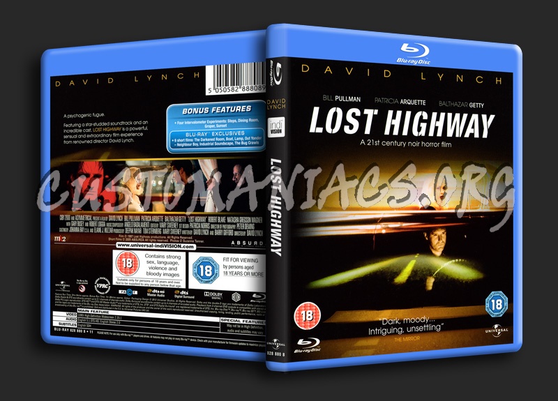 Lost Highway blu-ray cover