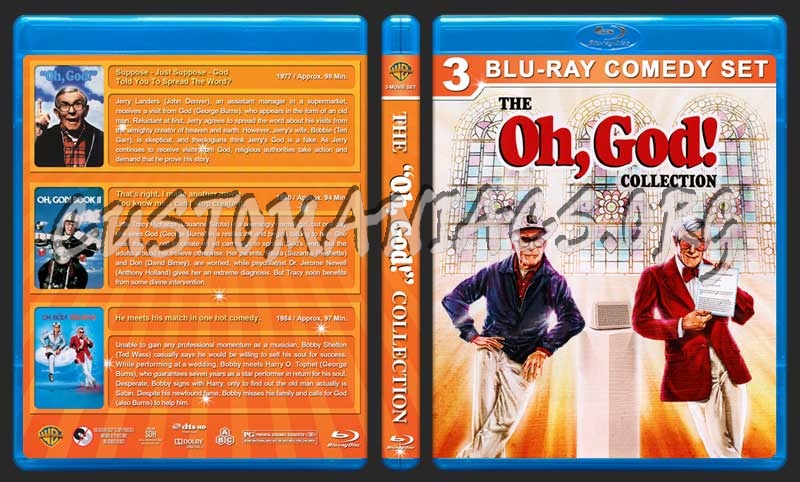 Oh, God! Collection blu-ray cover