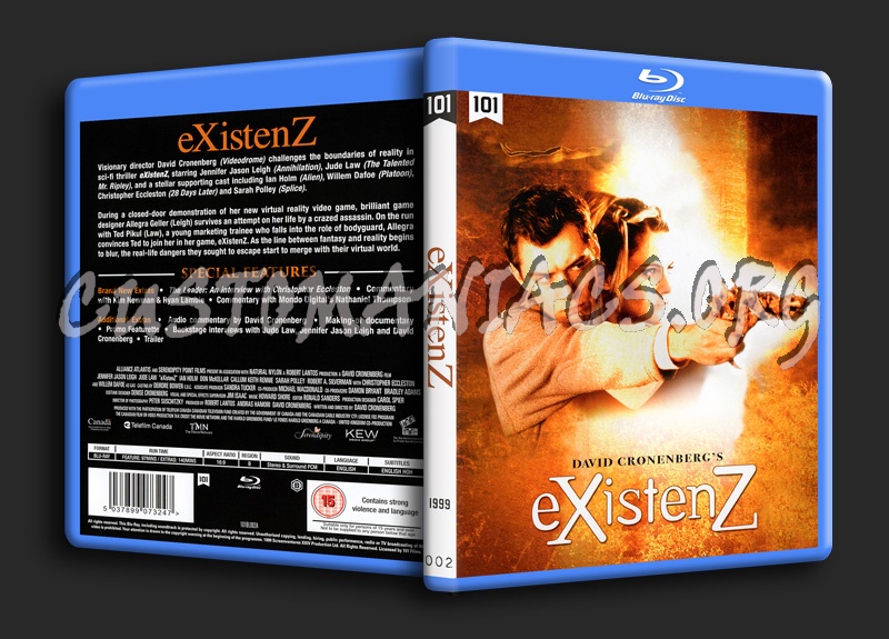 Existenz blu-ray cover