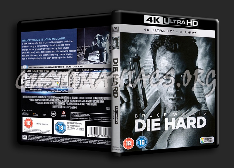 Die Hard 4K blu-ray cover