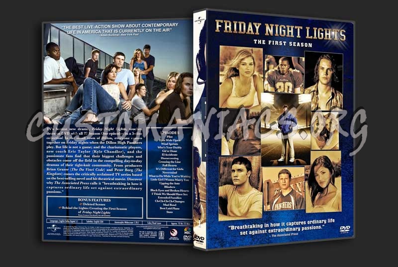 Friday Night Lights  - The Complete Series (spanning spine) dvd cover