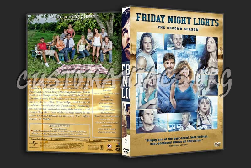 Friday Night Lights  - The Complete Series (spanning spine) dvd cover