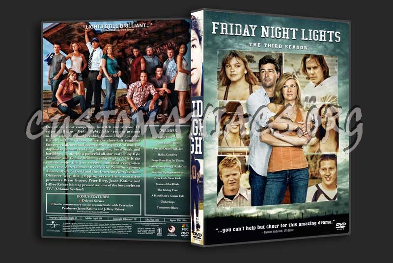 Friday Night Lights  - The Complete Series (spanning spine) dvd cover