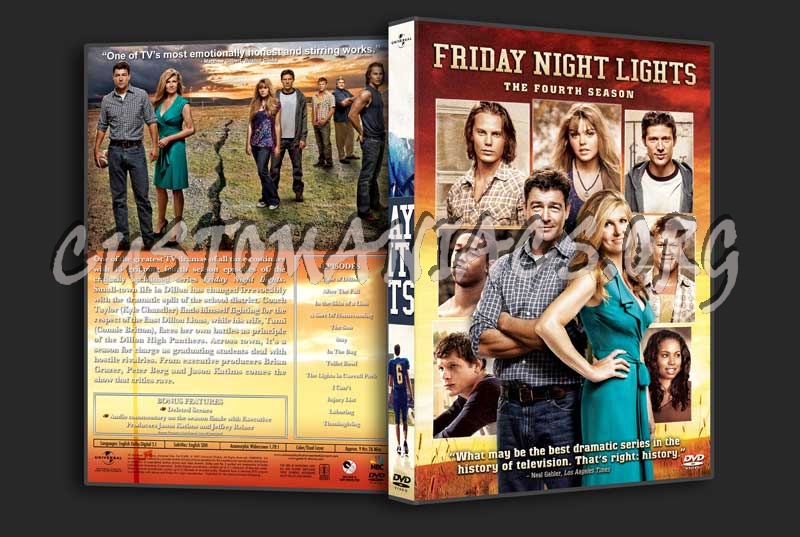 Friday Night Lights  - The Complete Series (spanning spine) dvd cover