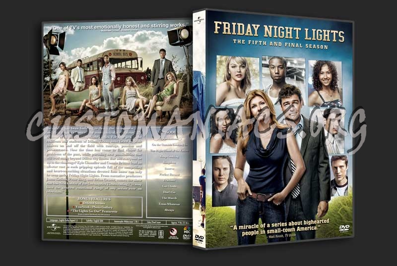 Friday Night Lights  - The Complete Series (spanning spine) dvd cover