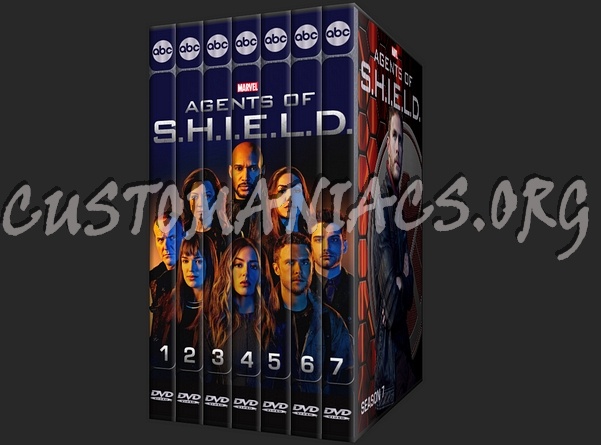 Marvel's Agents of S.H.I.E.L.D. (spanning spine) dvd cover