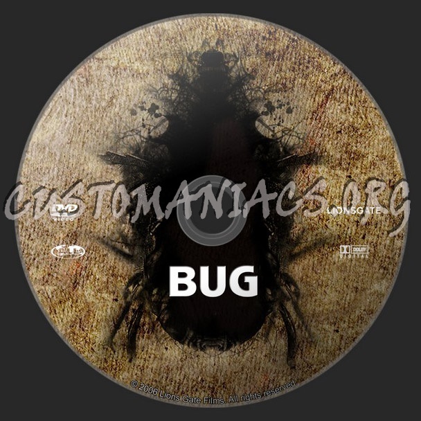 Bug dvd label