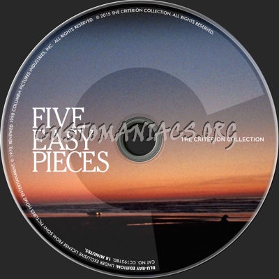 546 - Five Easy Pieces dvd label